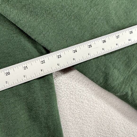 Vintage Wayne State Sweatshirt Men's Large Green Heavyweight Spellout Warriors - Picture 5 of 10